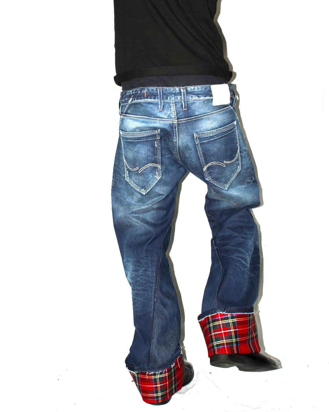 tartan cuffed