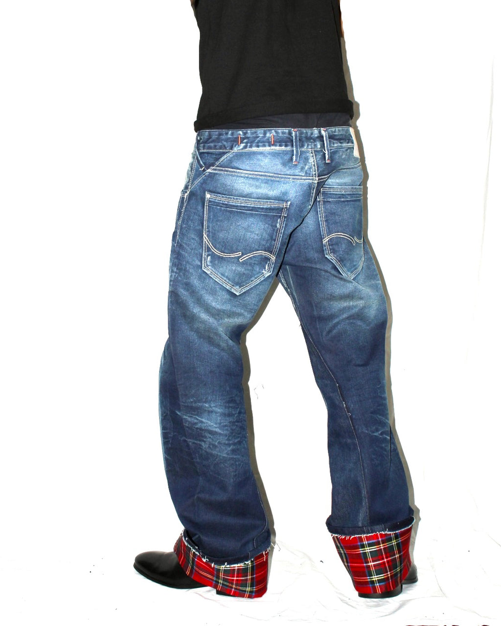 tartan cuffed