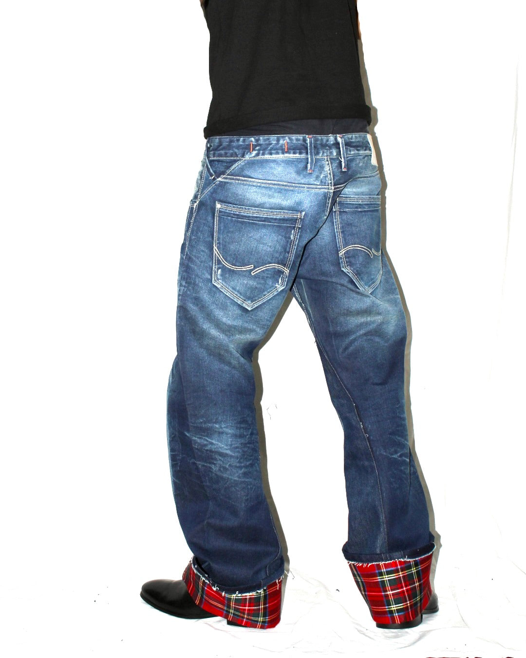 tartan cuffed