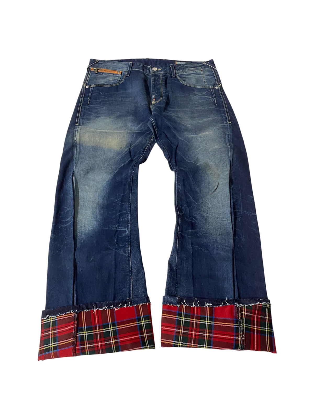 tartan cuffed